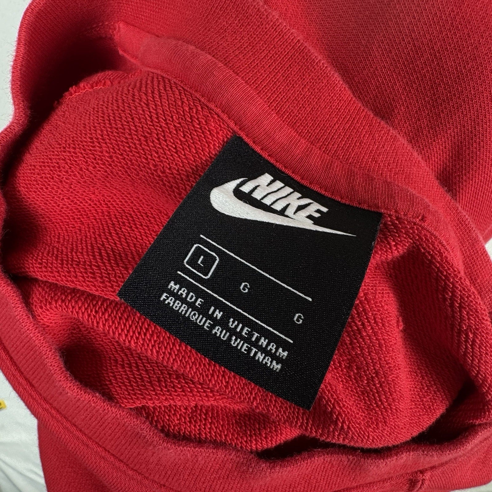 Nike Sweatshirt Double Goddess Of Victory French Terry Crewneck Men’s Large