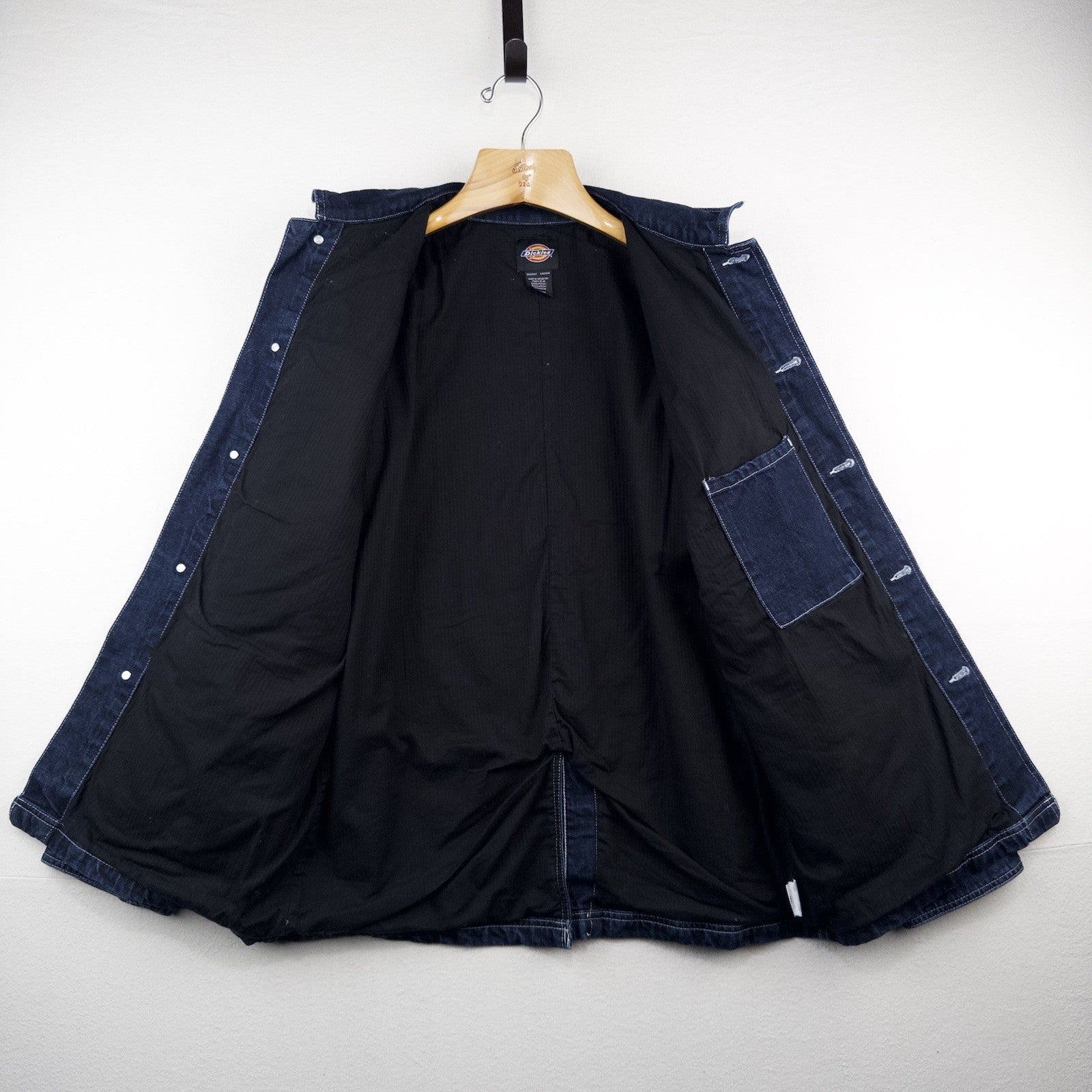 Dickies Morristown Indigo Blue Denim Chore Coat Jacket Men’s Medium