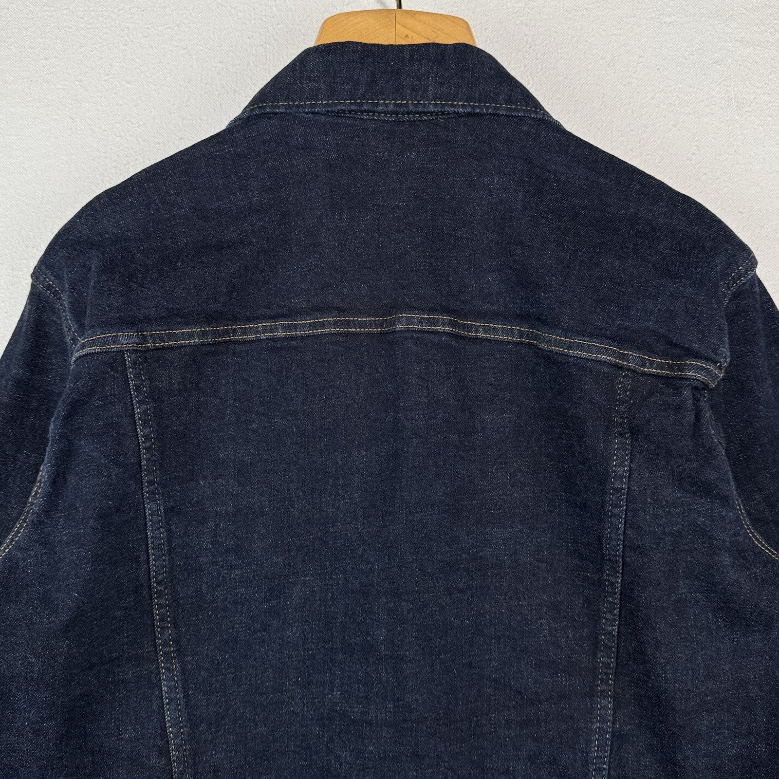 GAP Denim Men’s Large Dark Indigo Wash Blue Jean Jacket