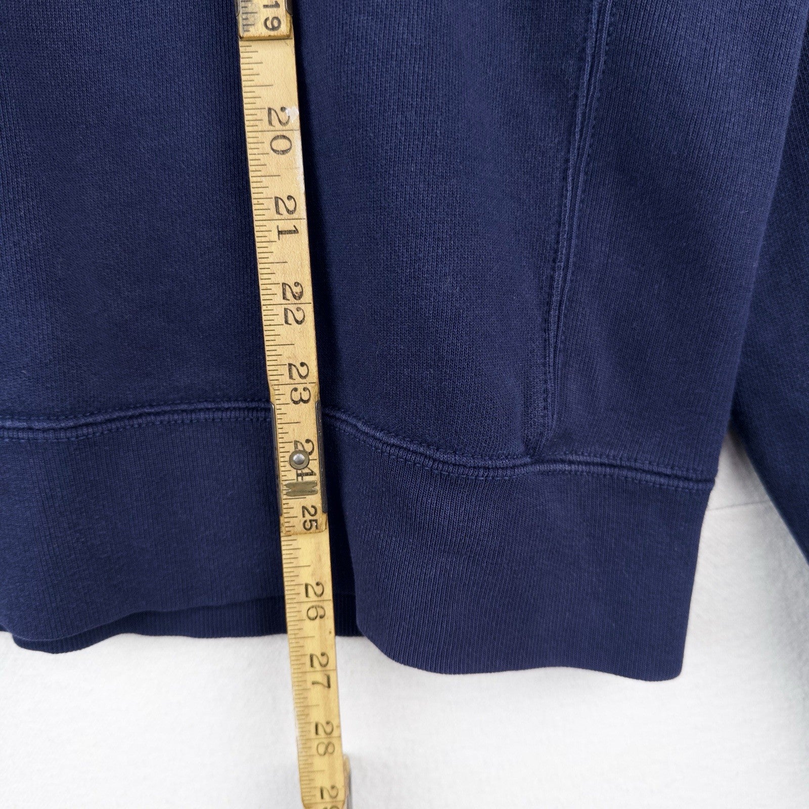 90’s Vtg Polo Ralph Lauren Crewneck Sweatshirt Men’s XL Navy Blue Side Gussets
