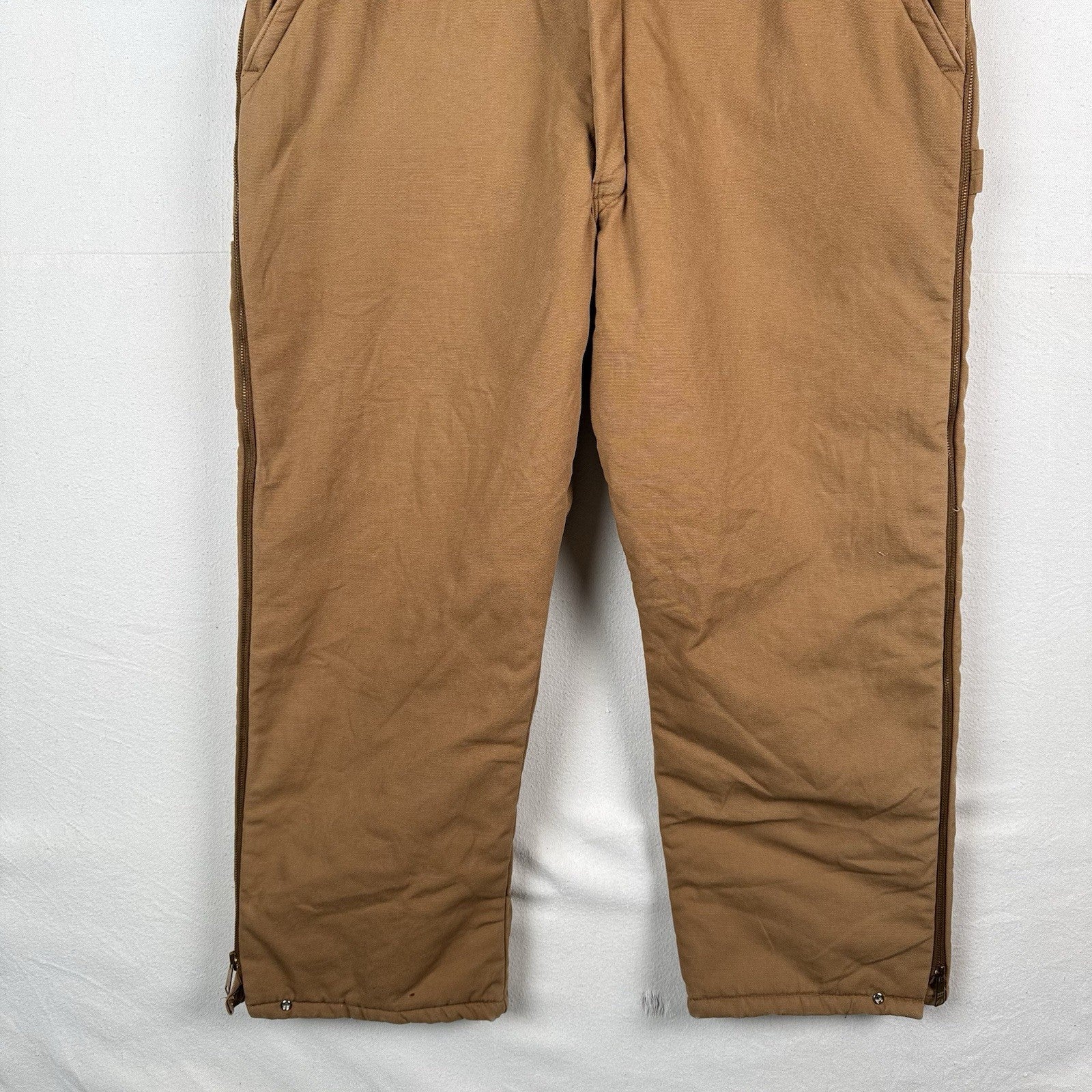 Dickies Premium Insulated Quilted Coverall 2X-RG Brown Duck 42X28