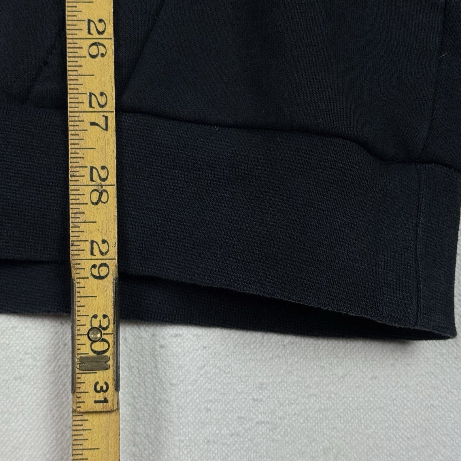 Nike Air Jordan Sweatshirt Mens XL Black Hoodie Santa Chimney Chicago 1