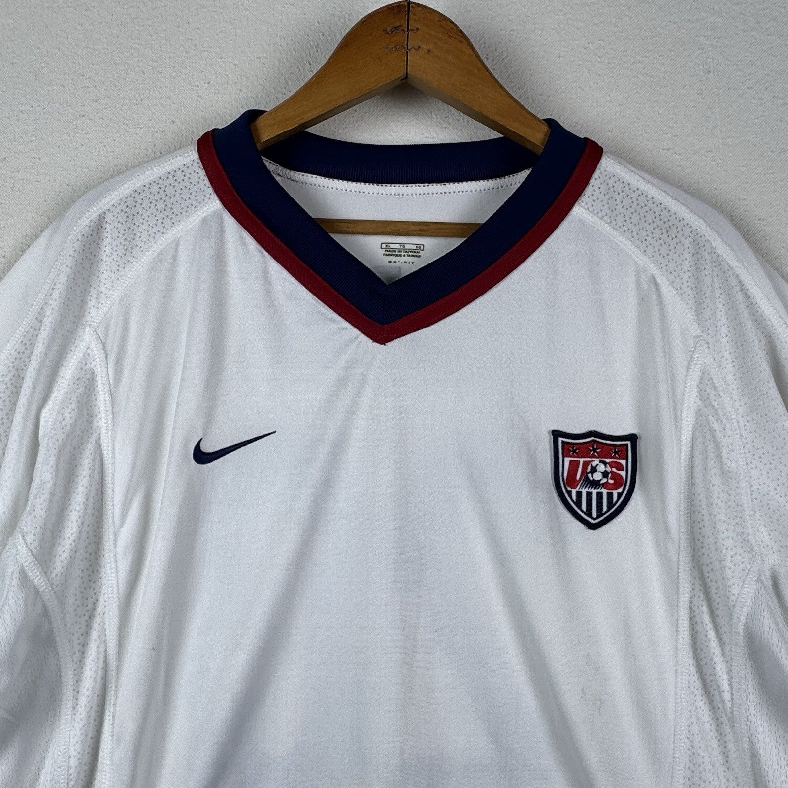 2000 USA Soccer Home Jersey Authentic - McBride #20 Player Autographed *Unwashed