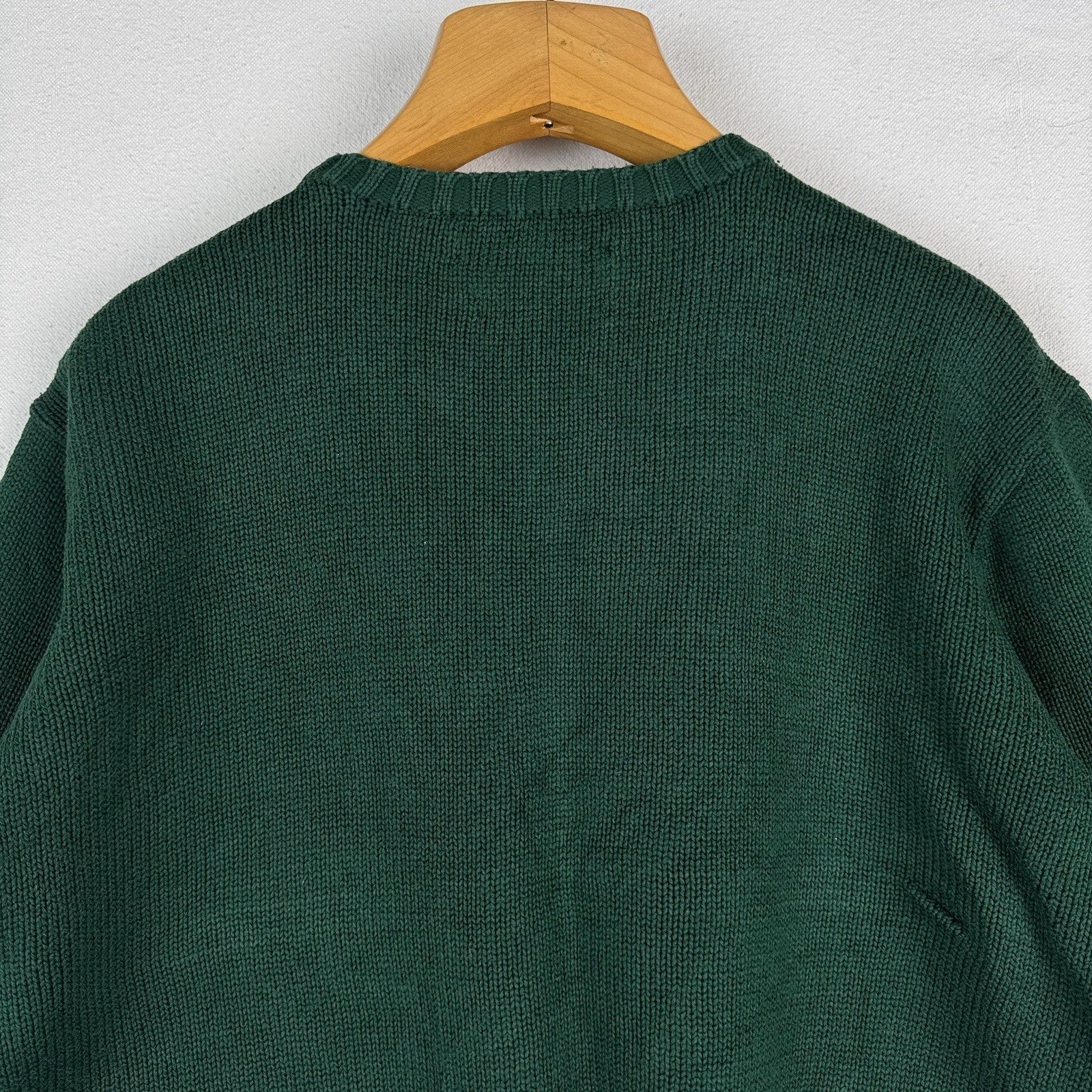90’s Vintage Polo Ralph Lauren Sweater Men’s XL Green Knit Pullover