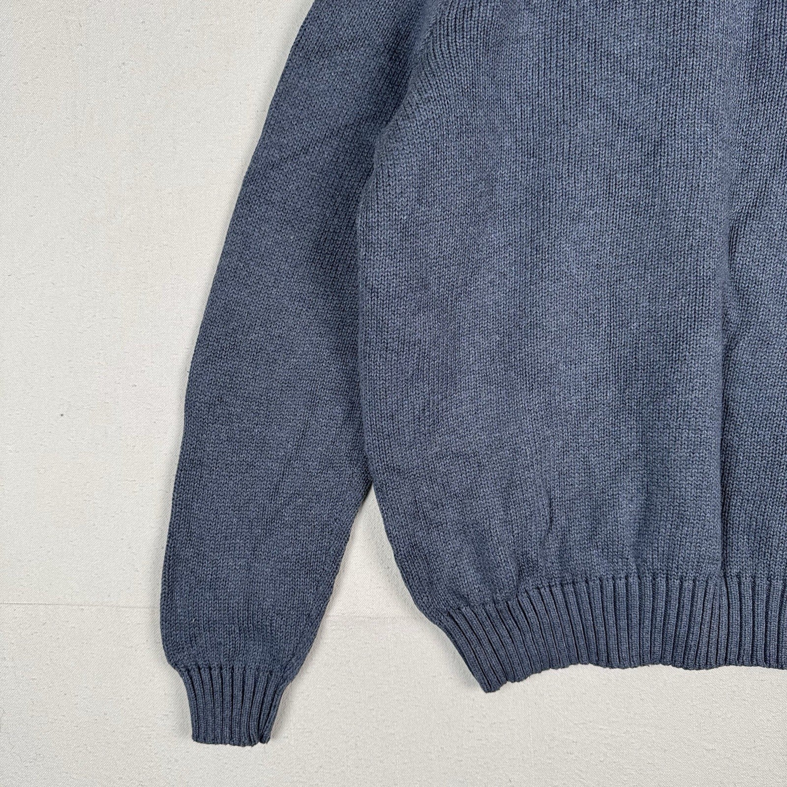 90’s Vintage Polo Ralph Lauren Sweater Men’s XL Light Blue Knit Pullover