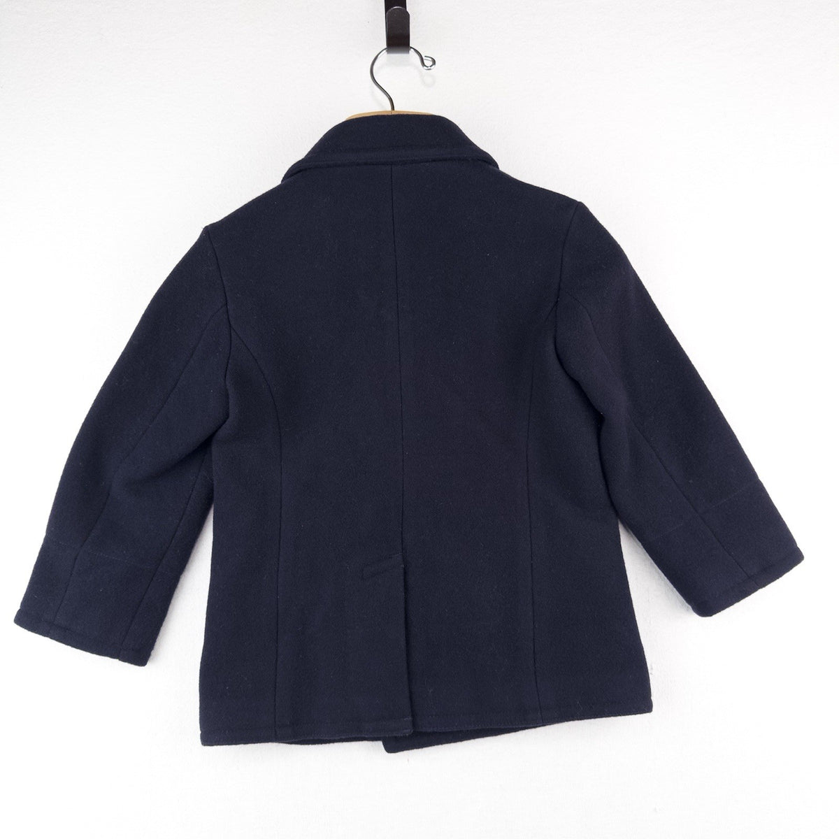 Polo Ralph Lauren Boy's 6 Wool-Blend Peacoat Navy Blue