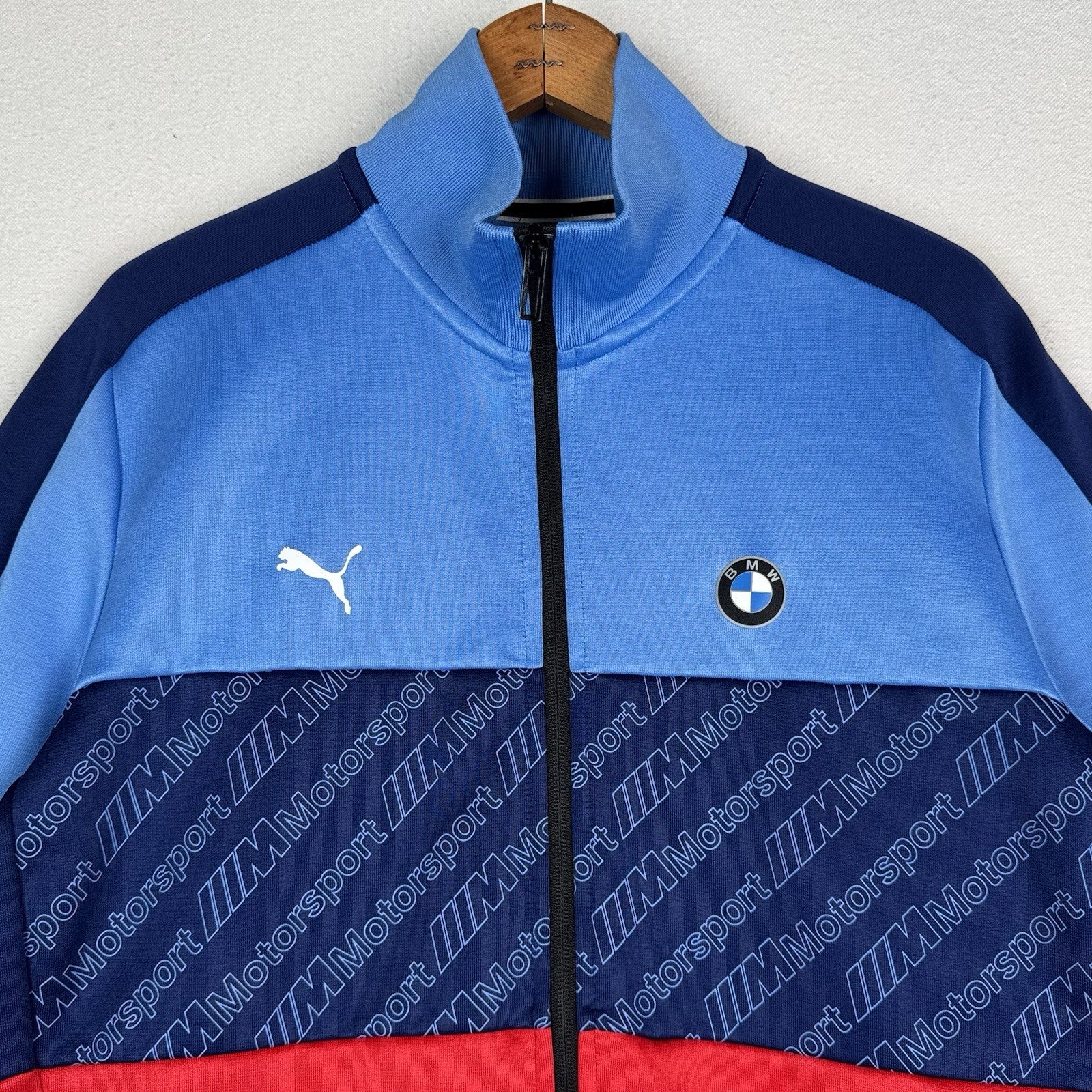 Puma T7 BMW Motorsport Full Zip Long Sleeve Jacket Medium Chest: 42” 59609404