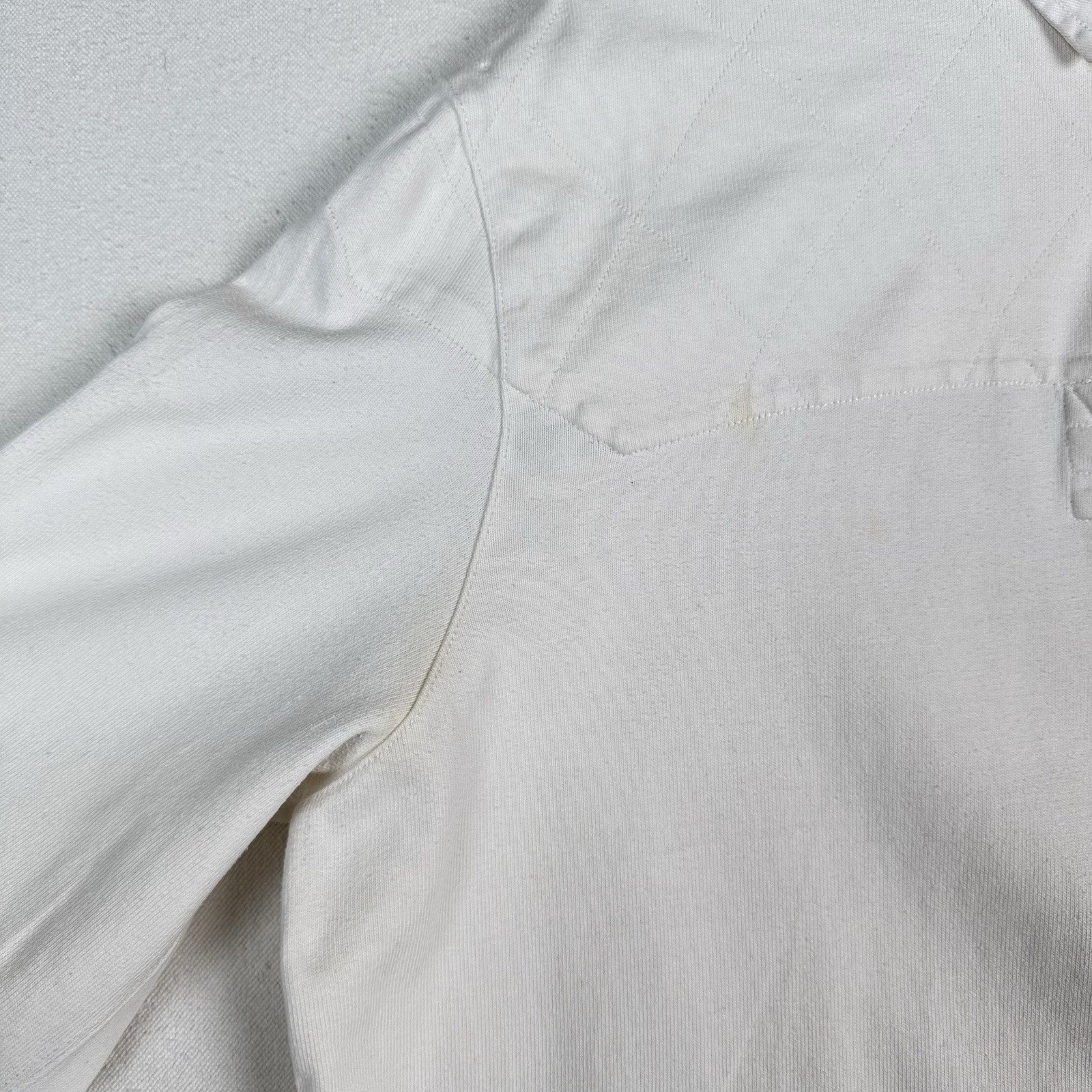 Vtg Polo Ralph Lauren Nautical Crest Quilted Elbow Pads Rugby Shirt Mens XL