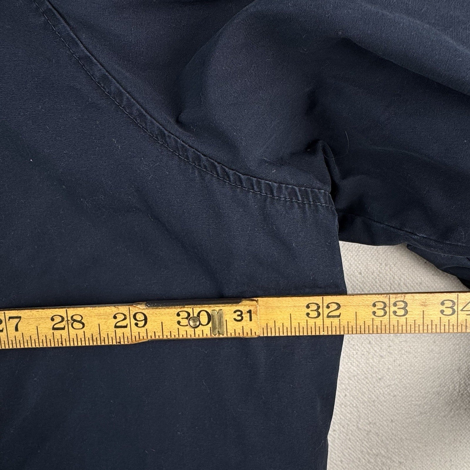 Polo Ralph Lauren Bi-Swing Flannel Lined Jacket Mens 4XB Blue Harrington Bomber