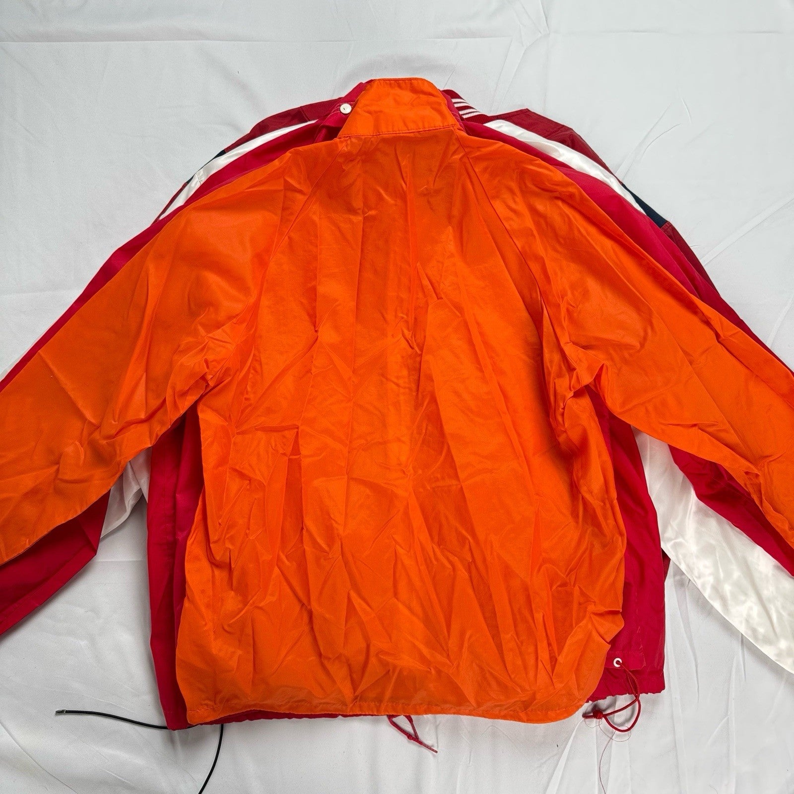 Lot of 10 Vintage 80s, 90s, 00s Windbreaker & Jacket Wholesale Box S,M,L,XL,2XL