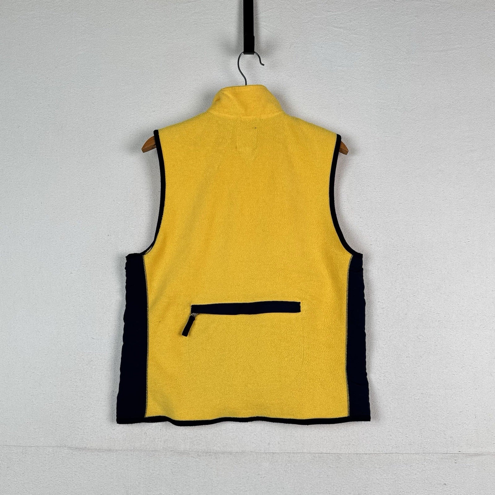Vintage Gap Fleece Vest Jacket Men’s M Yellow Hiking Arctic 90’s
