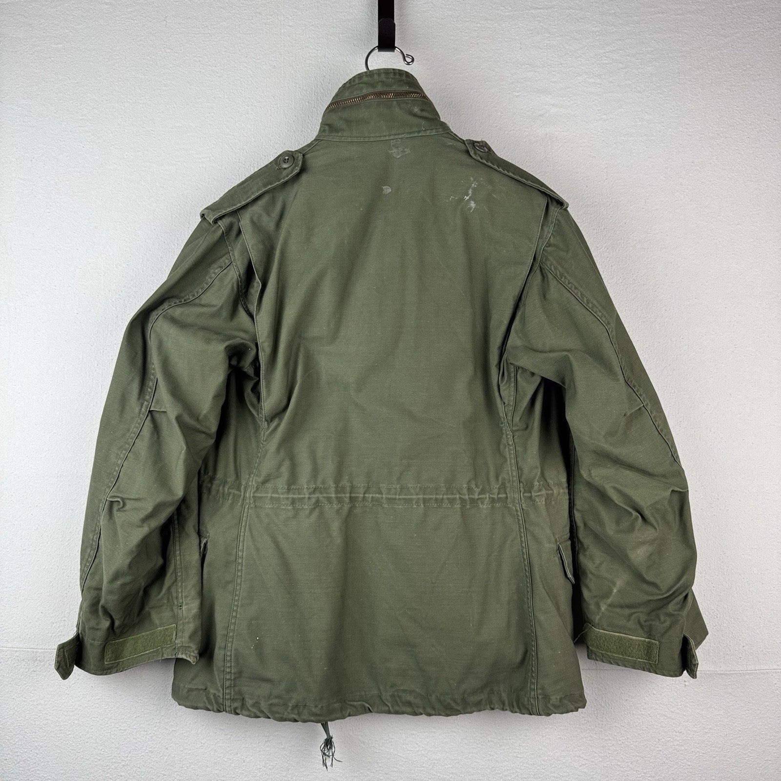 70’s Vtg Military Cold Weather Field Coat Jacket Size Small Short OG-107
