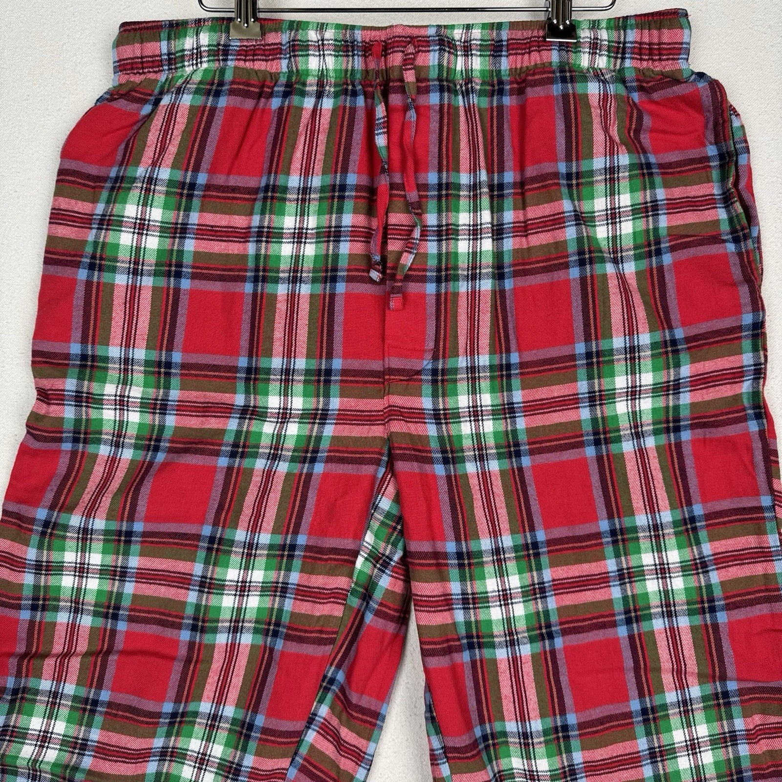 Lands End Men’s L 36-38 Colorful Flannel Plaid Lounge Pants NWOT