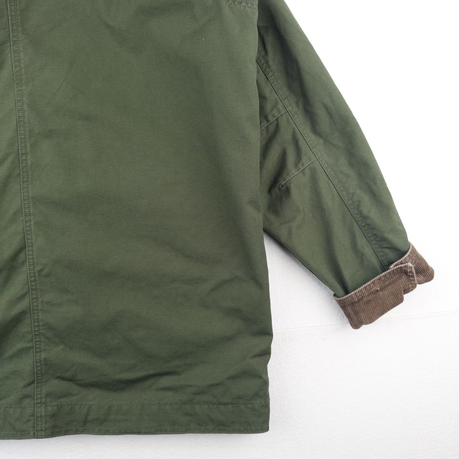 90’s Vtg LL Bean Women’s XL (48) Chore Barn Coat Jacket Lined Rare Green