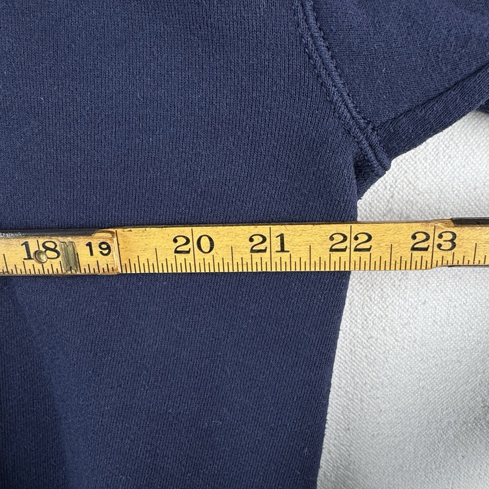 90’s Vtg JanSport Univ Notre Dame Alumni Crew  Embroidered Sweatshirt L Blue