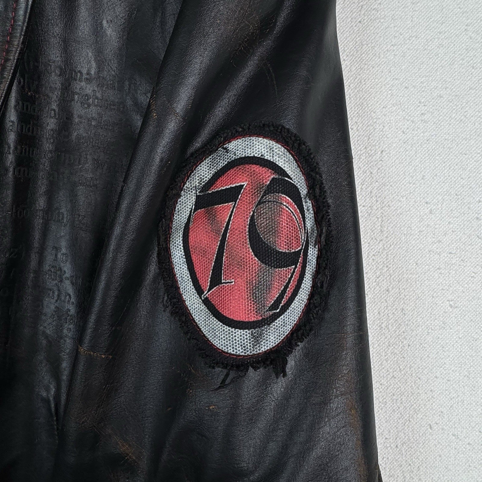 Wilsons Leather Men’s XL Illuminati Revolution Brown Jacket  Elbow Patches