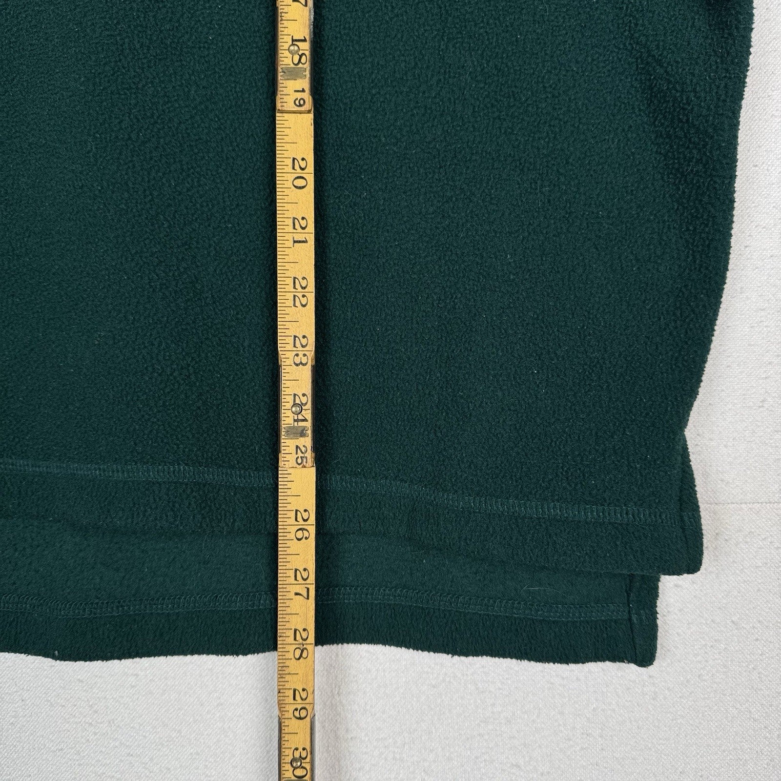 Vintage J Crew Oarsman Green Pullover Fleece Thermal Lined Mockneck Mens XL USA