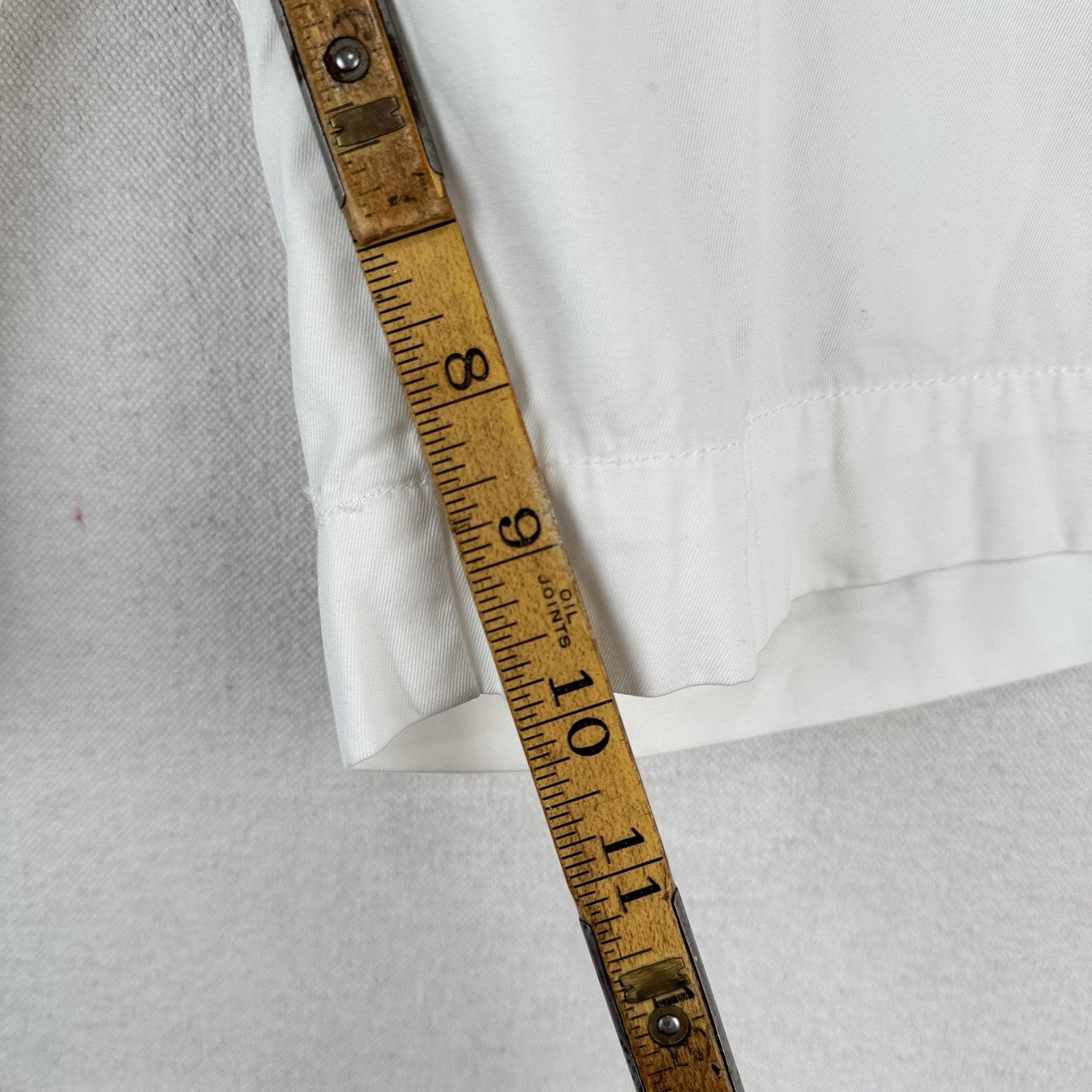 90’s Vtg Polo Ralph Lauren Men’s 36x10 Chino Shorts White 100% Cotton Twill