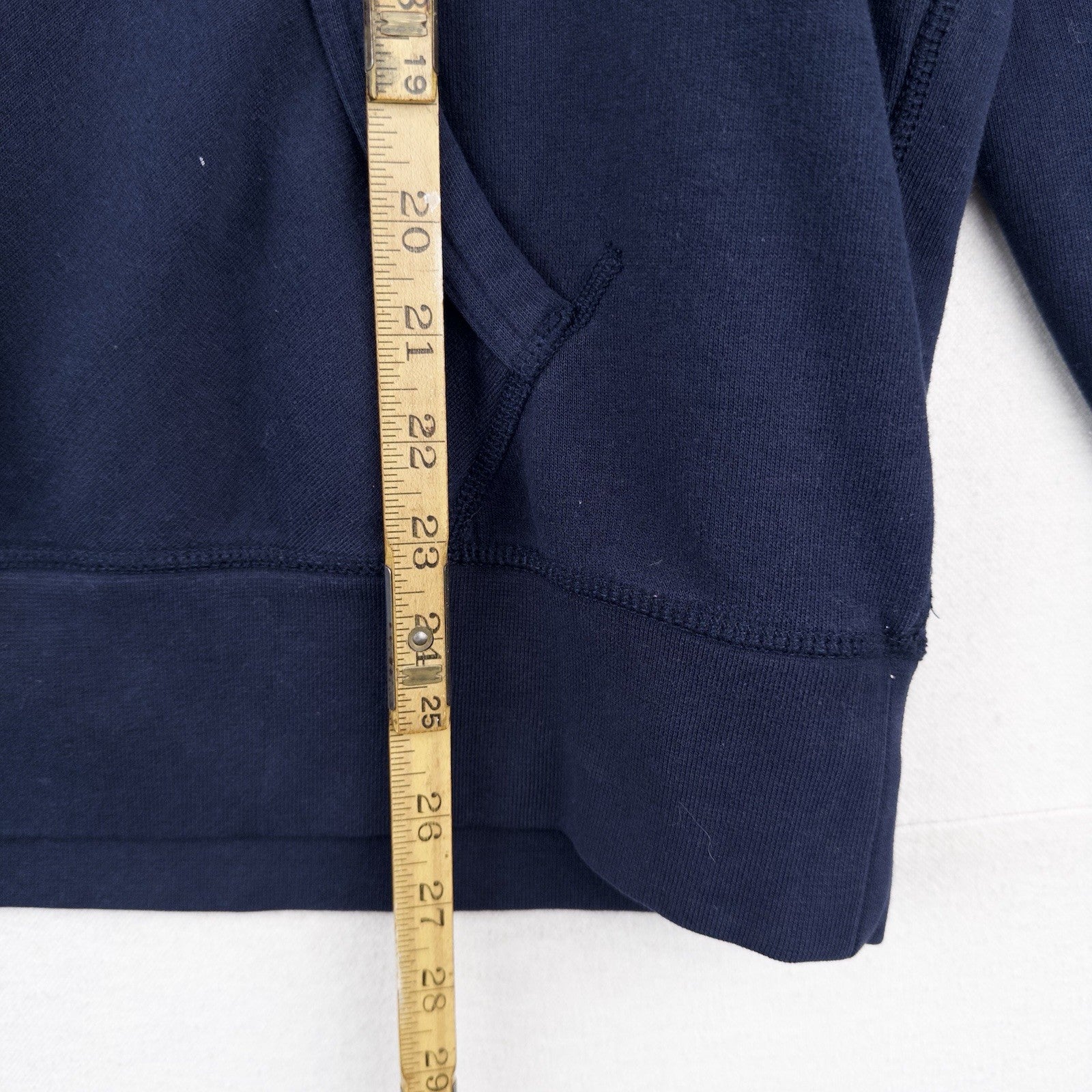 Polo Ralph Lauren Cruise Navy Flock  Athletic Dept Hoodie Fleece Men’s XL