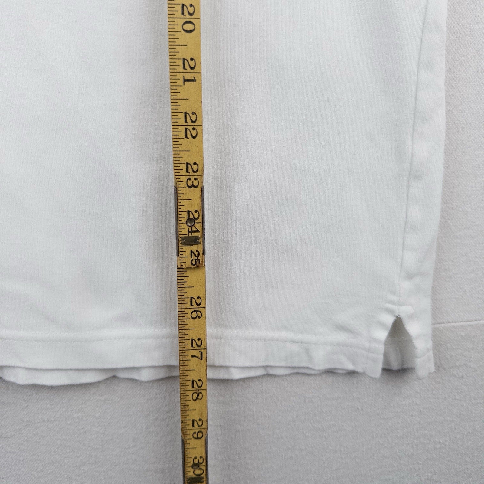 80s Vtg Polo Ralph Lauren White Mens L Turtleneck Shirt Long Sleeve USA
