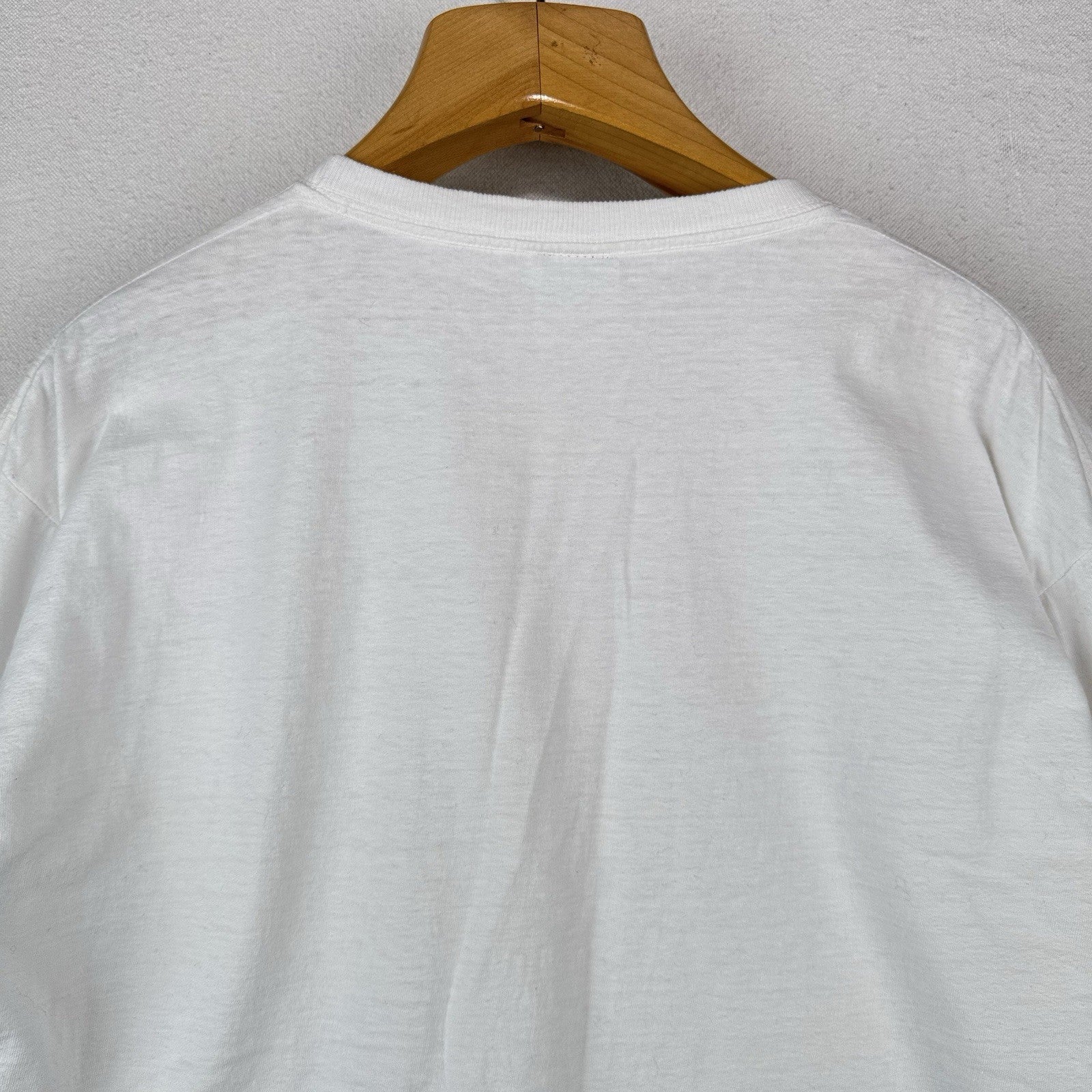 Vintage Nautica J-Class US2 Racing Men’s Large White Long Sleeve Pocket T-shirt