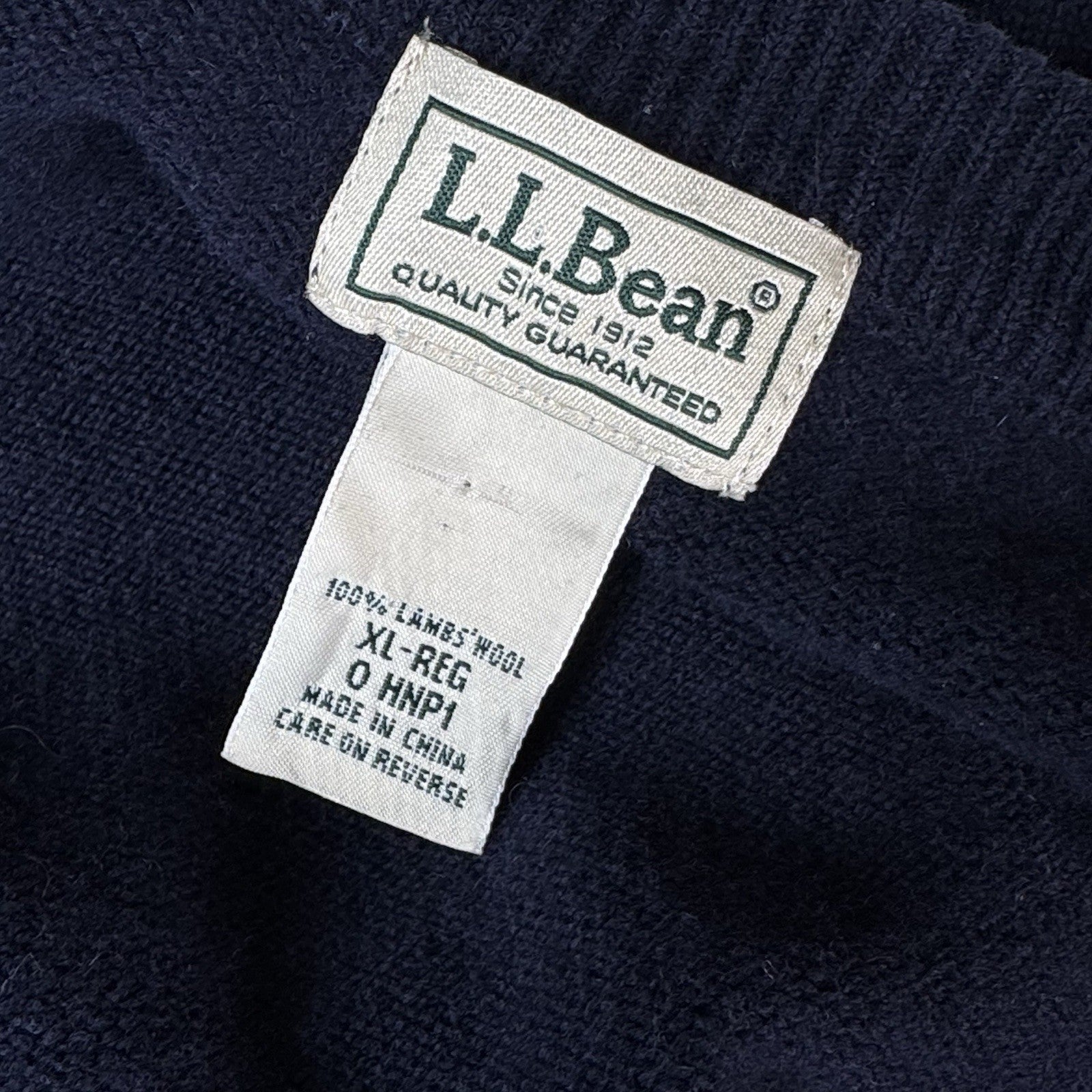 LL Bean Lambswool Sweater Vest XL Argyle Grandpa Navy Blue Green