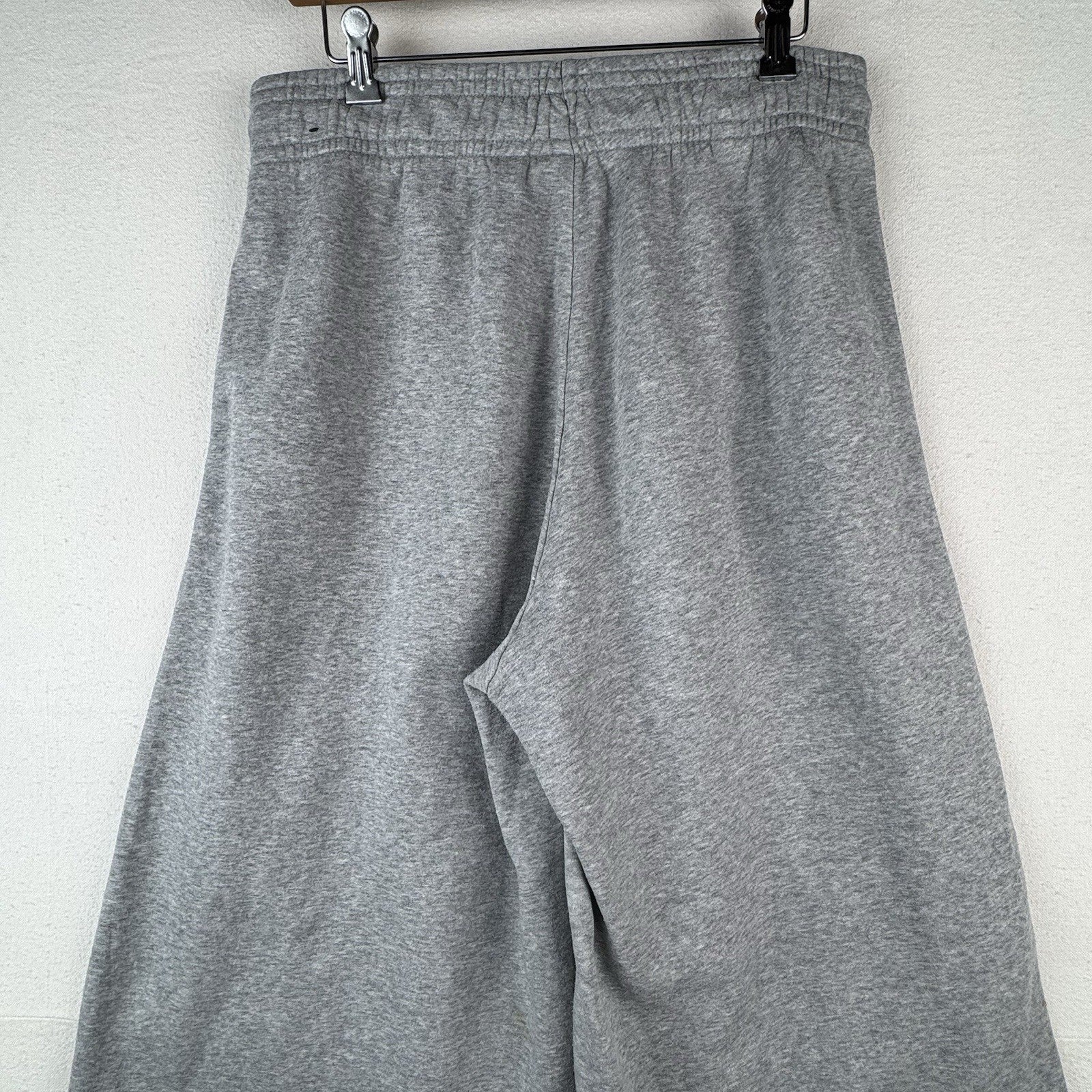 Nike Sportswear Knit Palazzo Women’s Large Wide Leg Sweatpants Grey Heather