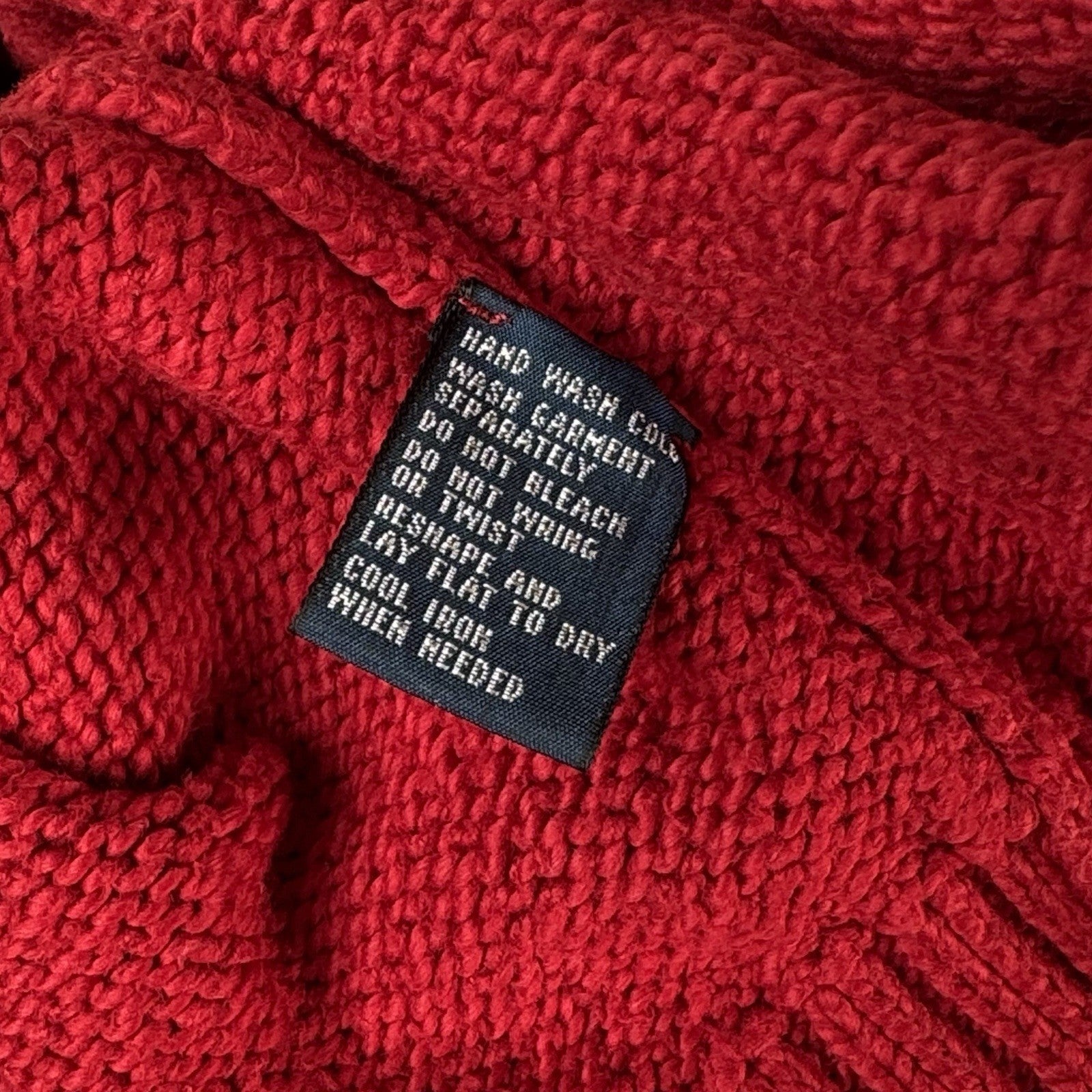 Vintage Polo Ralph Lauren Sweater Men Tall 3XLT Red Pullover Pony Logo Crewneck
