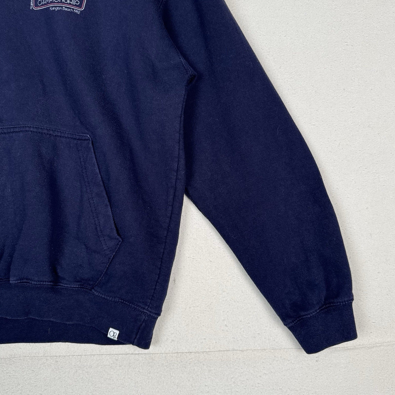 Vintage 80s OP Ocean Pacific Double Sided 1982 Pro Surfing Championship Hoodie M