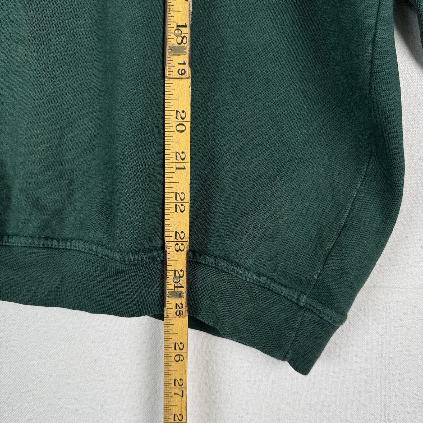 Vintage 80s Polo Ralph Lauren Men’s L Mock-neck Sweatshirt Green Made In USA