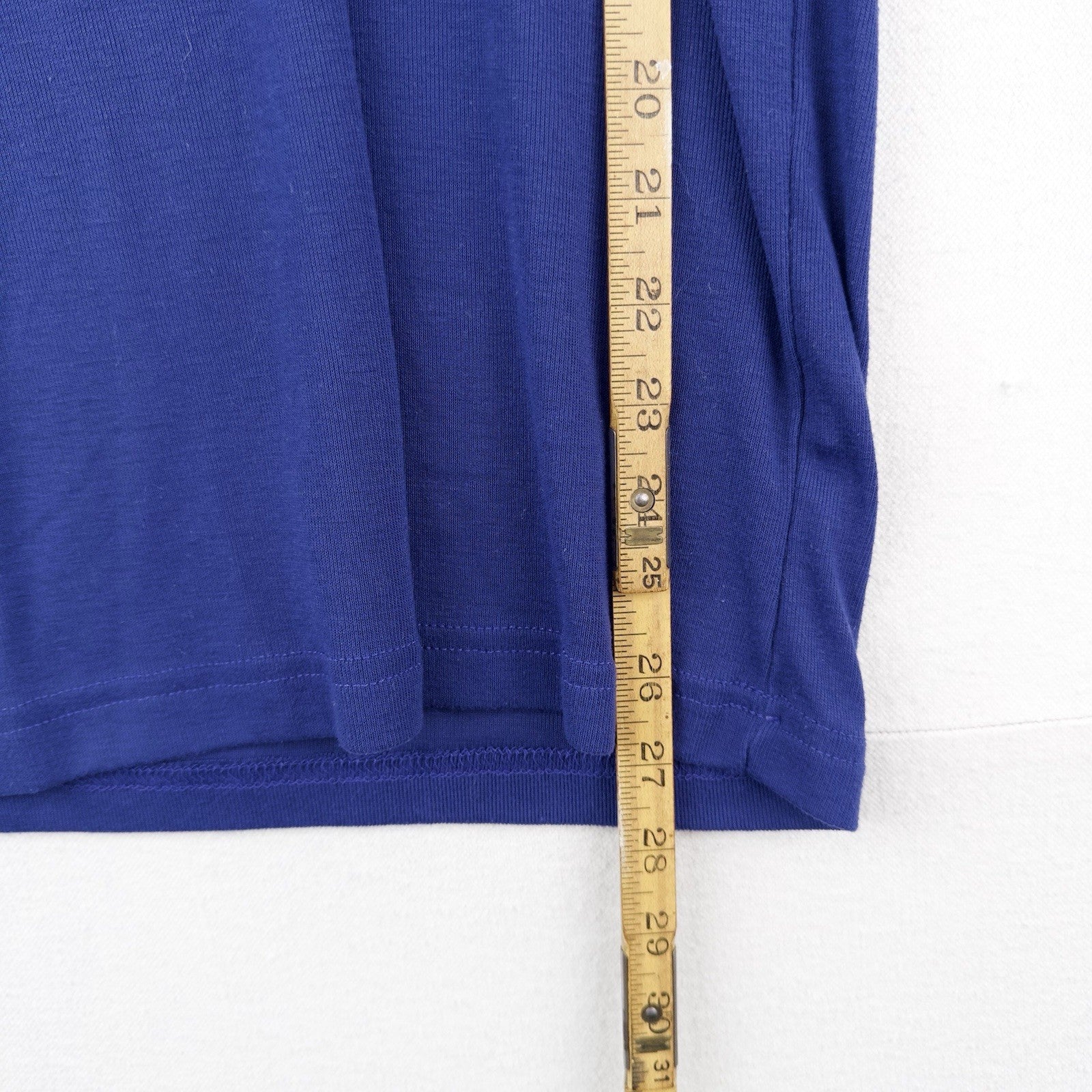 70’s Vtg Patagonia Capilene Shirt Men’s Medium Blue Long Sleeve Thin Made In USA