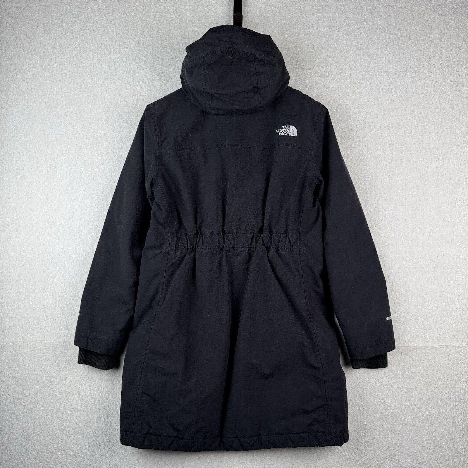The North Face 550 Dryvent Parka Women's Medium Black Hooded Jacket