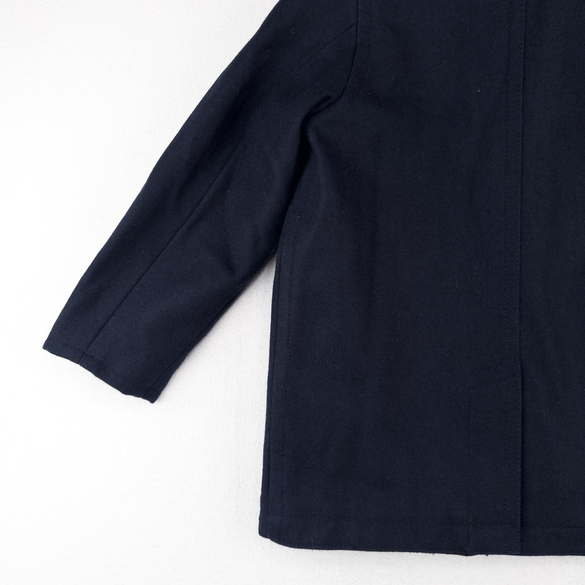 Old Navy Kids Small Navy Blue Wool Blend Peacoat Jacket *Missing Button