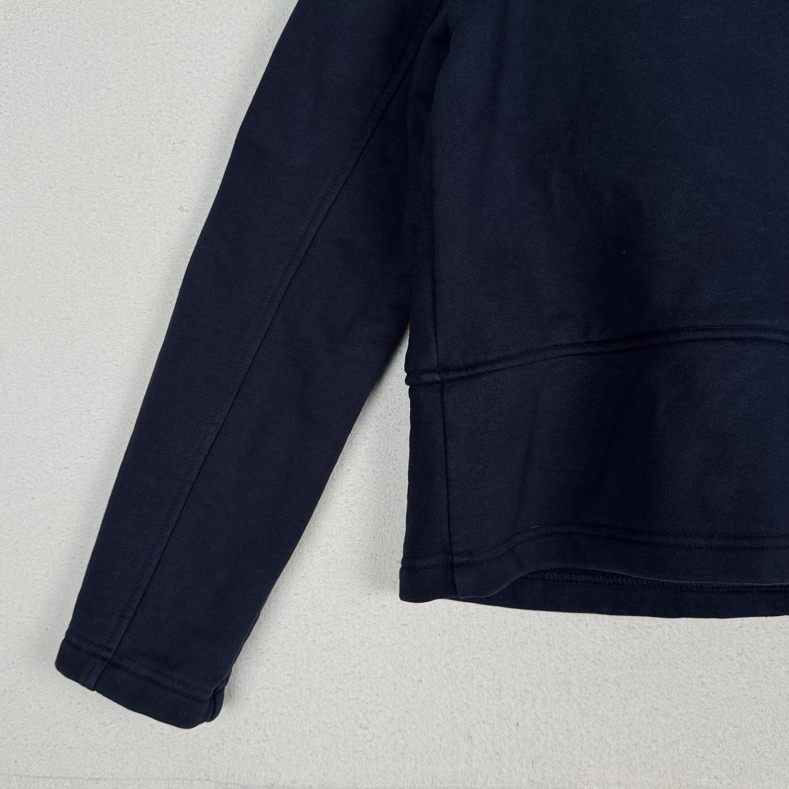 Lacoste Jacket Women’s Double Breasted Navy Canvas Peacoat 100% Cotton Size 42