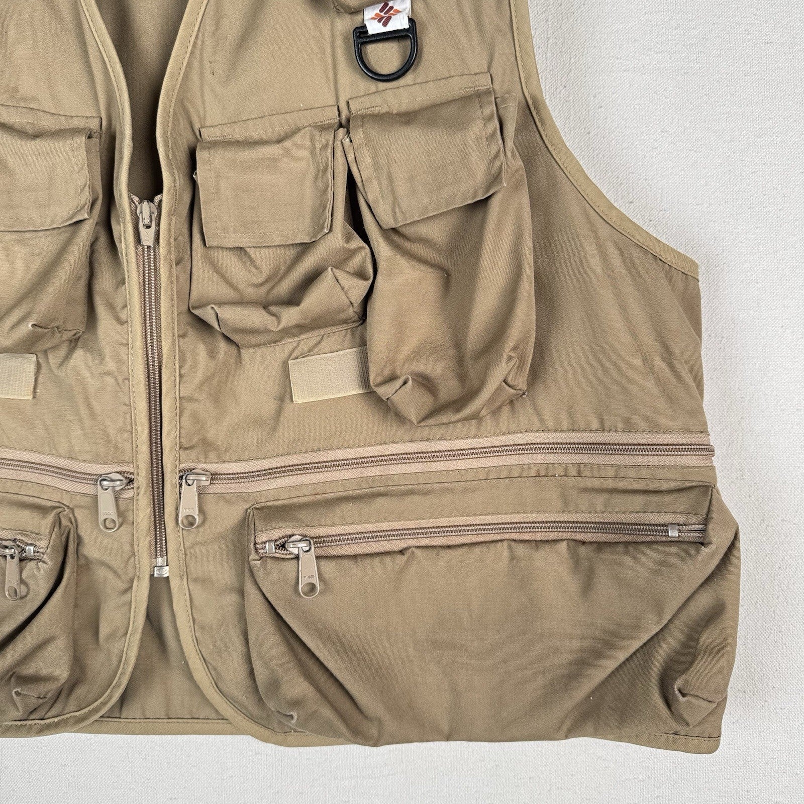 Vintage 80’s Columbia Sportswear 15 Pocket Fly Fishing Vest Men’s XL Made In USA