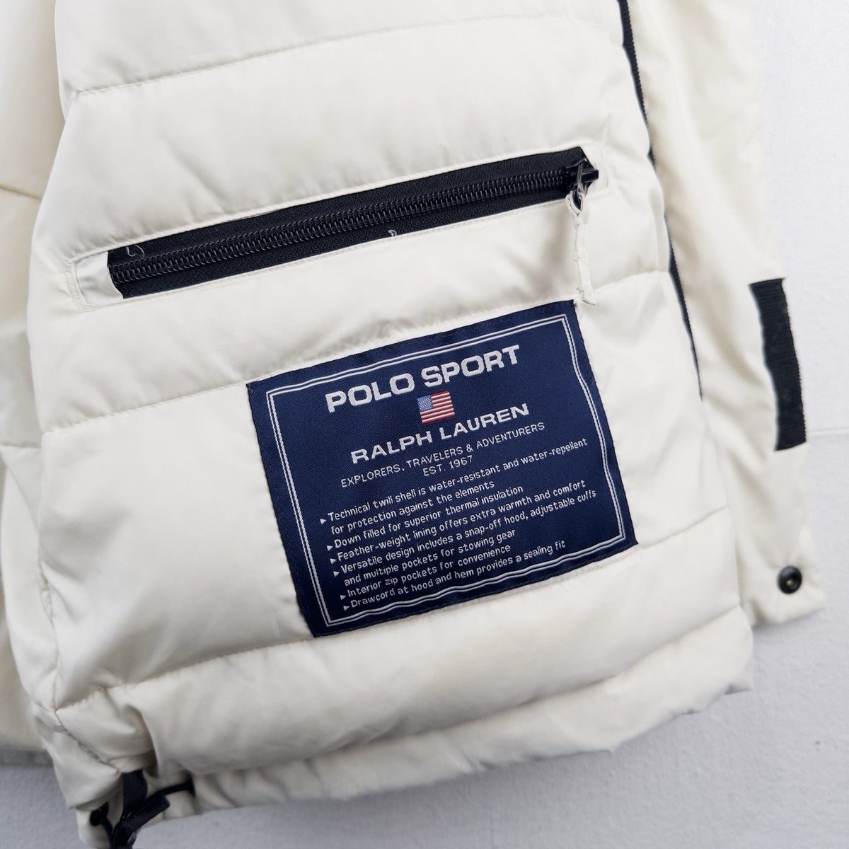 90s Vtg Polo Sport Ralph Lauren Explorers Travelers Series Down Eskimo Parka 2XL