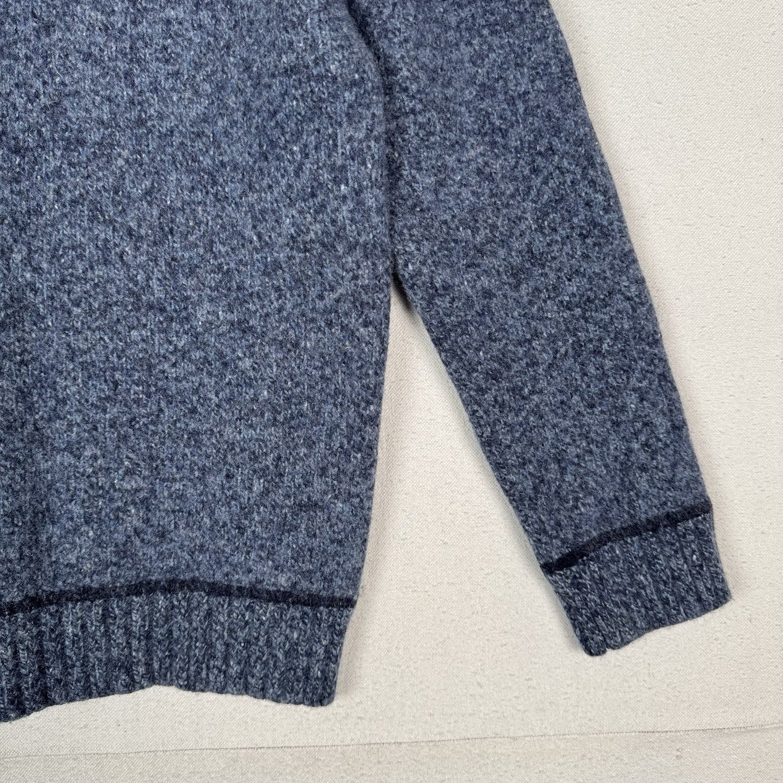 Fjallraven Lada Wool Blend Shawl Collar Sweater Fits Men XS/Youth L *Read=Felted