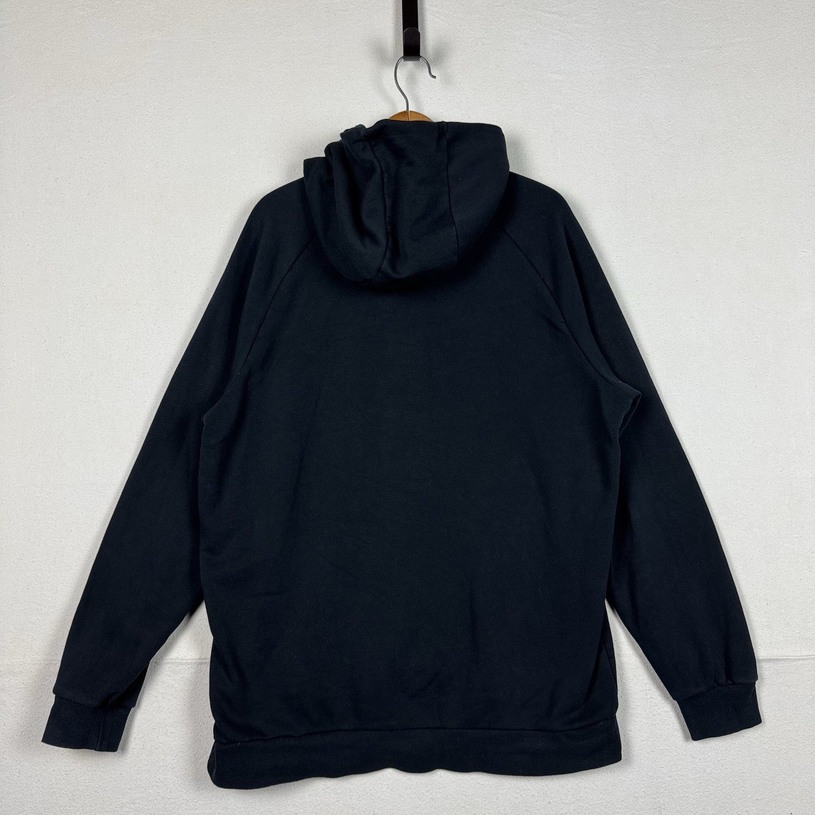 Nike Air Jordan Sweatshirt Mens XL Black Hoodie Santa Chimney Chicago 1