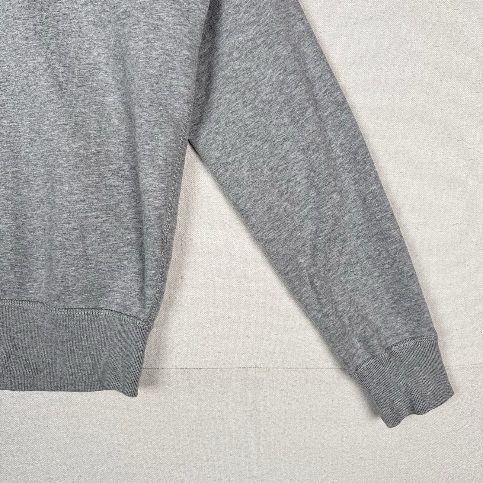 Polo Ralph Lauren Men’s Medium Jersey Shawl Collar Sweater Gray Button Zip