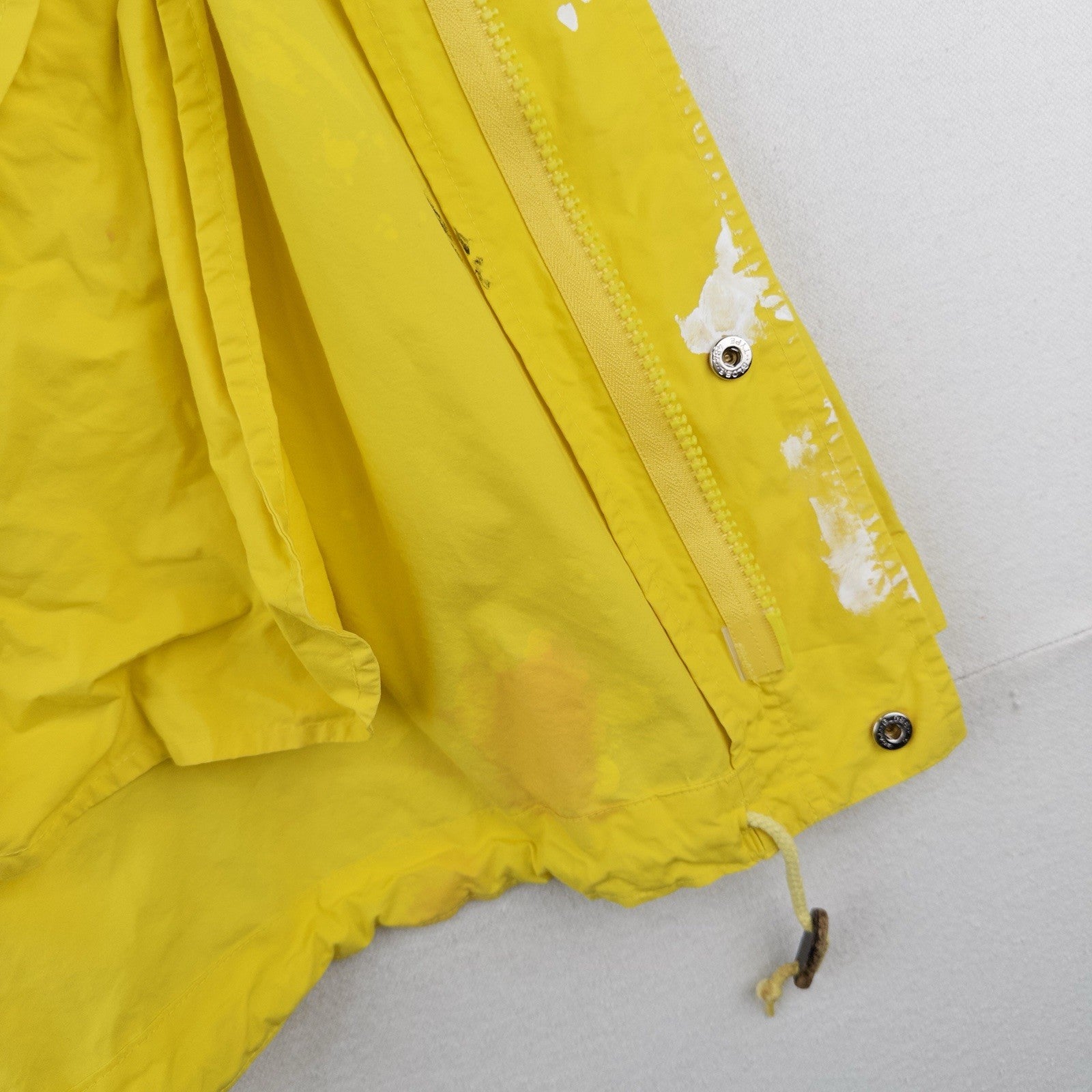 80’s Vtg Ralph Lauren Circle Logo Yellow Painted Marsh Summer Jacket Men’s Large