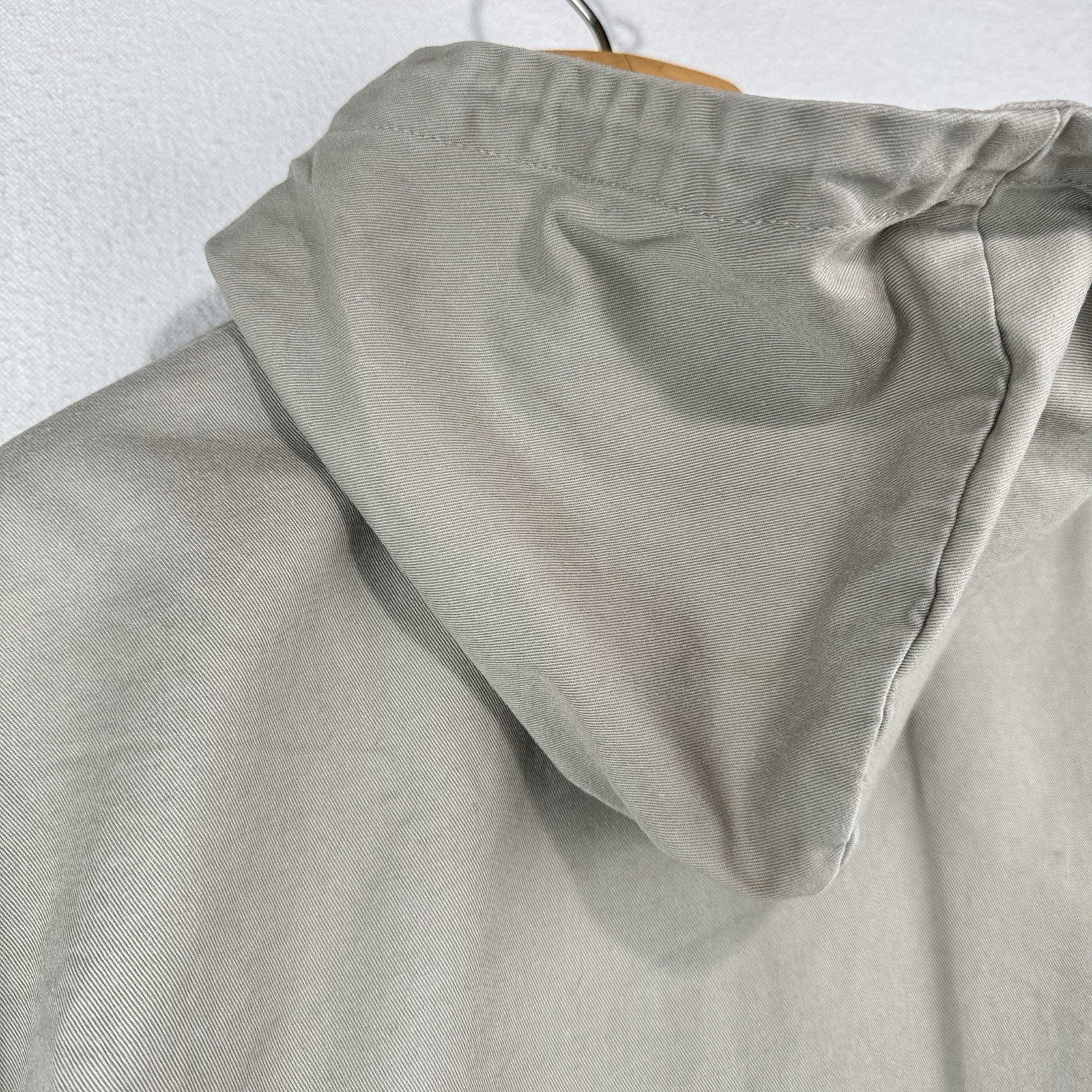 Vintage Polo Jeans Co Ralph Lauren Anorak Hoodie Mens L Tan Beige Jacket *Read