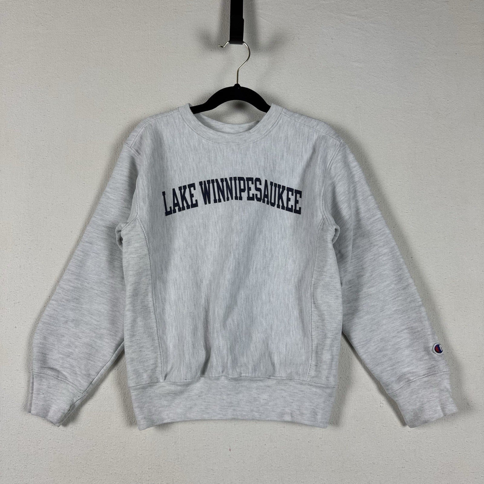 Champion Reverse Weave Lake Winnipesaukee Youth 6-7 Crewneck Pullover Sweatshirt