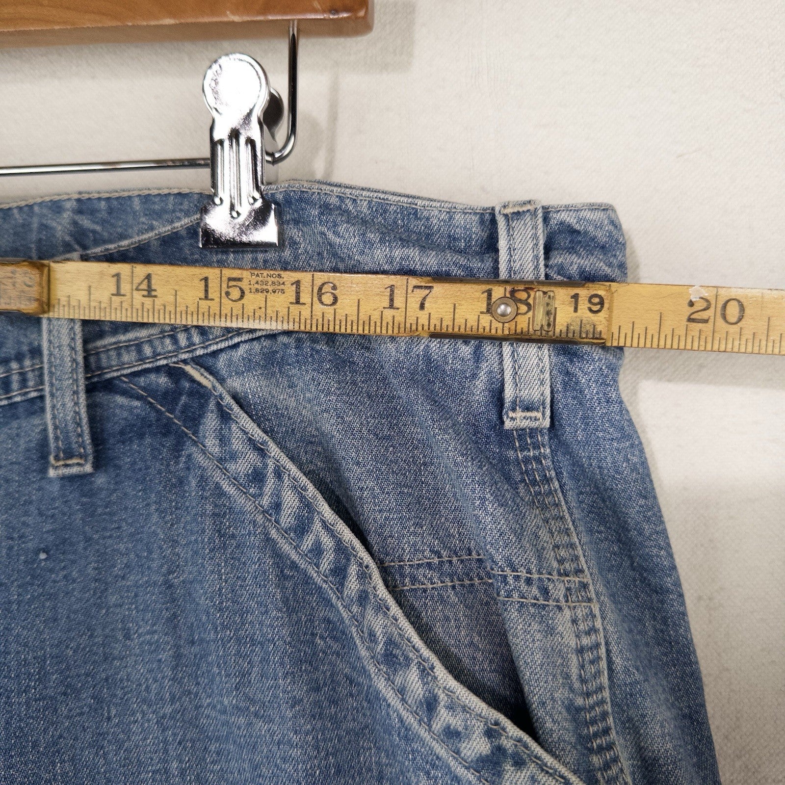 90’s Vtg Ralph Lauren Polo Jeans Co Distressed Baggy Pants Mens 38x34