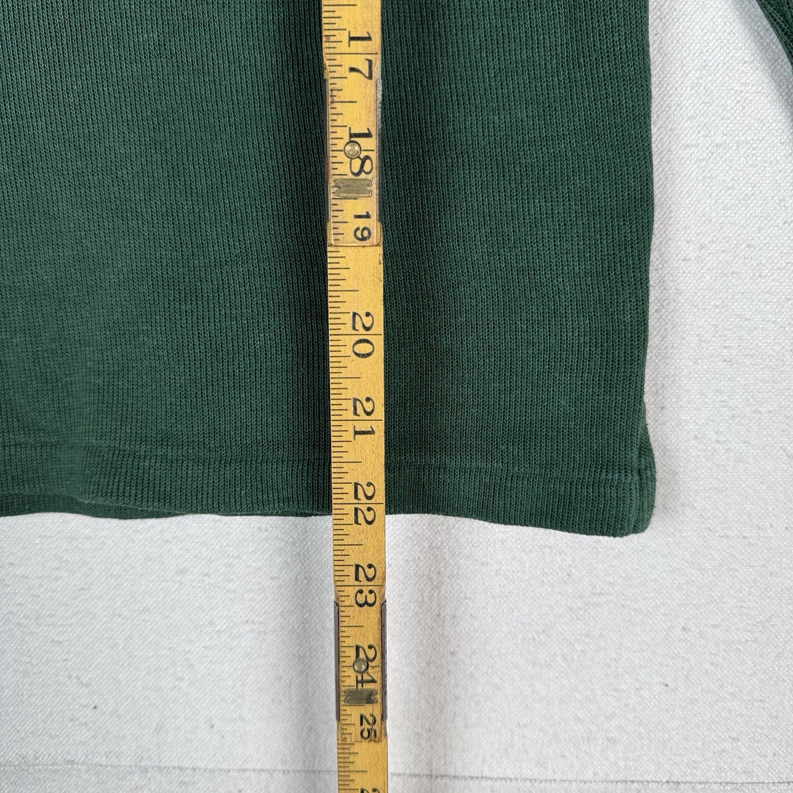 Polo Ralph Lauren Boys Quarter Zip Sweater Pullover Holiday Green Medium 10-12