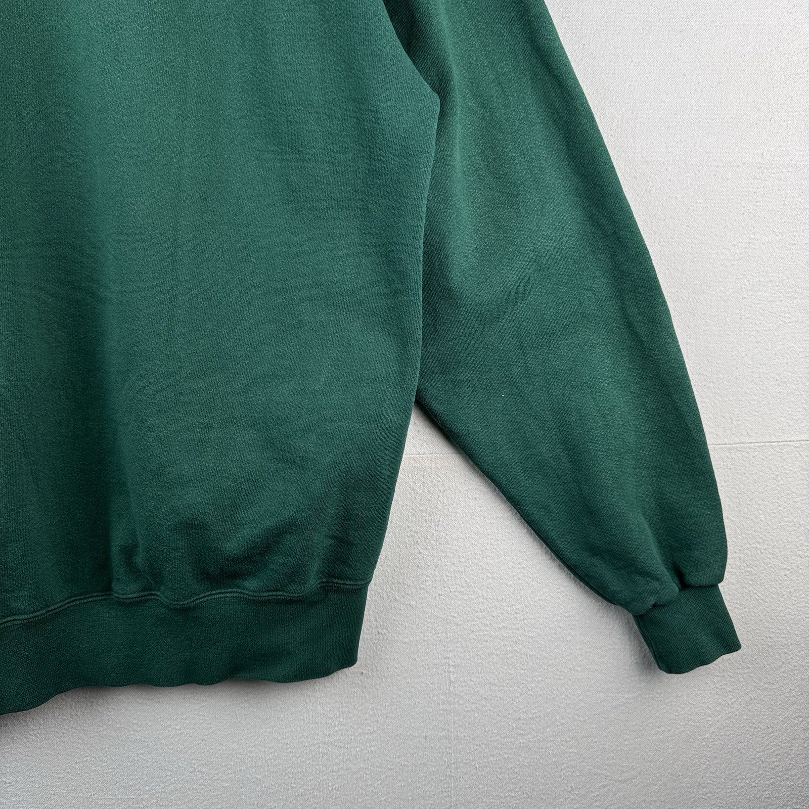 80’s Vtg L.L. Bean Russell Athletic Mens 2XLT Tall Green Split Pocket Hoodie USA