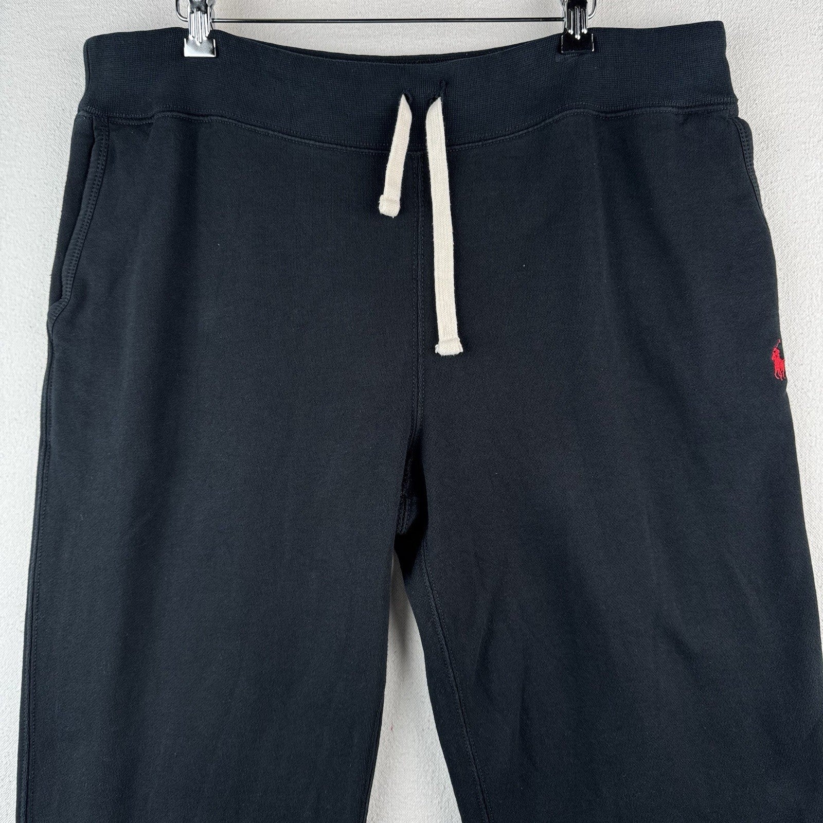 Polo Ralph Lauren Classic Fleece Straight Drawstring Sweatpants Men's XL Black
