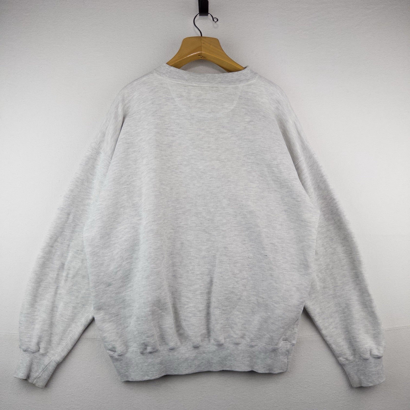 90’s Vtg Eddie Bauer Gray Sweatshirt Mens XL Goose Big Logo Outdoors Crewneck