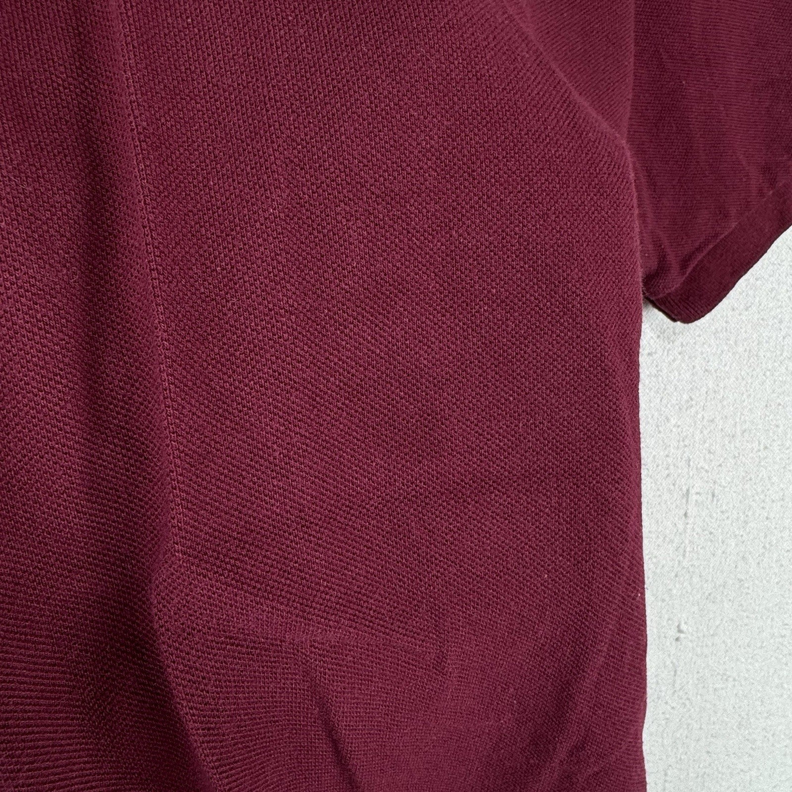 Polo Ralph Lauren Boy’s L 14-16 Classic Fit Big Pony Shirt Maroon #3 *Read