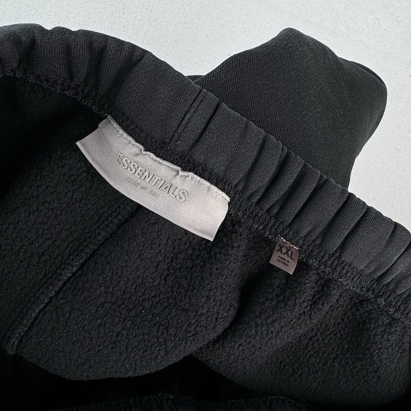Essentials Fear of God Sweatsuit Mens Black Tracksuit Hoodie XL / Sweatpants 2XL