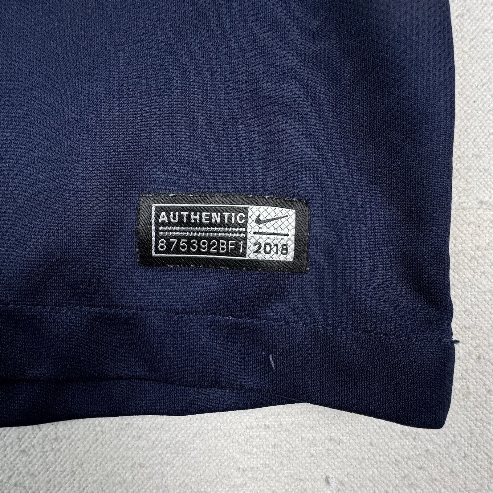 Nike Paris Saint Germain 2018 2029 Home Shirt Jersey Long Sleeve Men’s Large